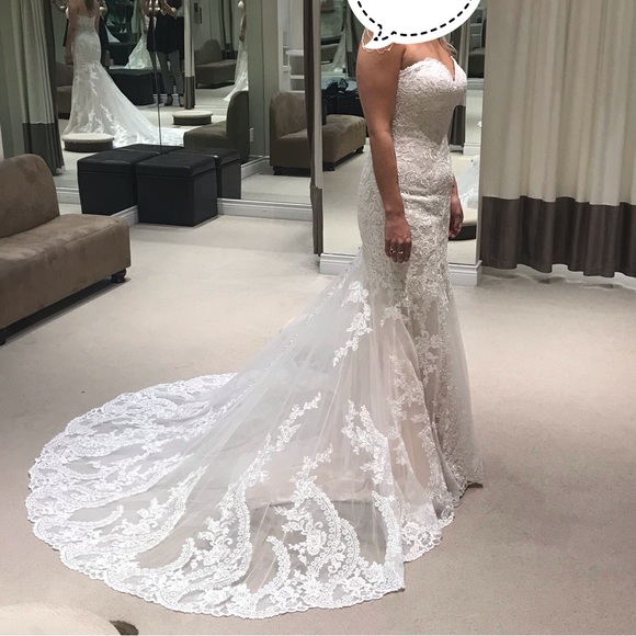 BNWOT 👰🏻‍♀️Allure Bridals Dress - NO alterations! 🤍 - Picture 4 of 6
